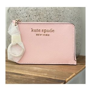 Kate Spade • Card Holder • Zip + Keychain